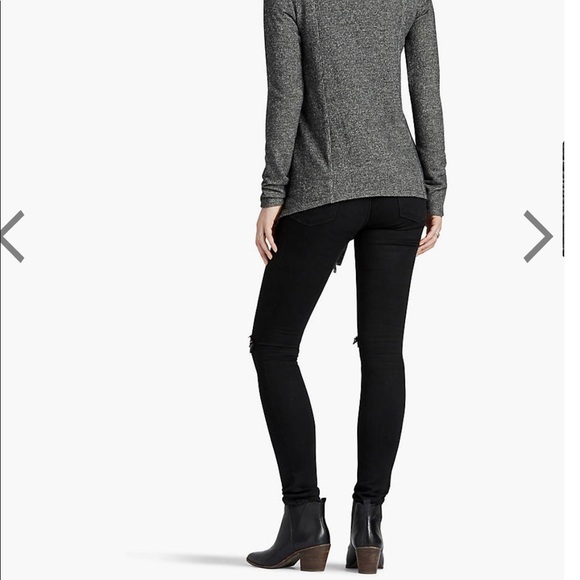 Lucky Brand Mixed Wrap Sweater - Picture 7 of 7